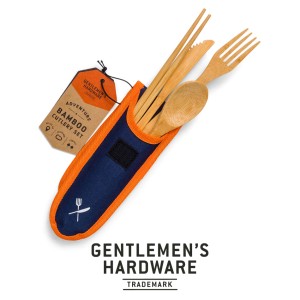 GEN639 Travel Bamboo Cutlery Set